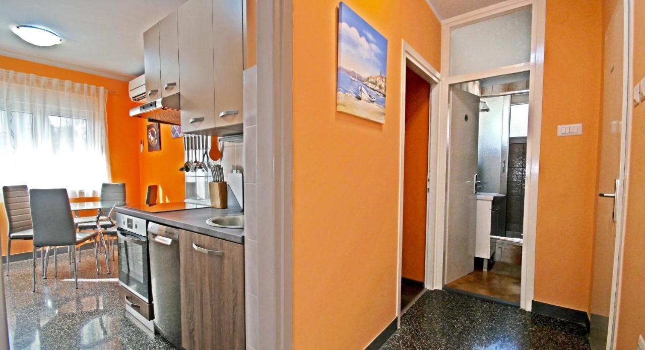Apartment Rino****, 58M², 170M From The Beach リエカ エクステリア 写真